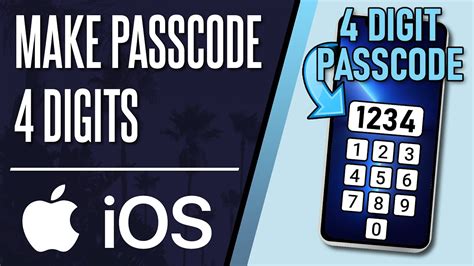 iphone passcode 4 digit|default 4 digit iphone passcode.